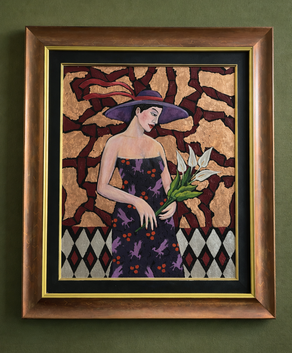 Alex Khomsky Signed Oil on Canvas