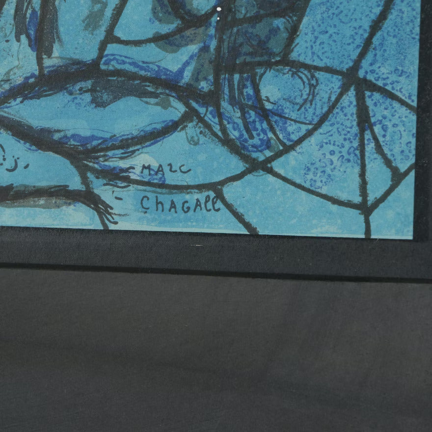 Lithograph on Paper After Marc Chagall's "The Tribe of Benjamin"