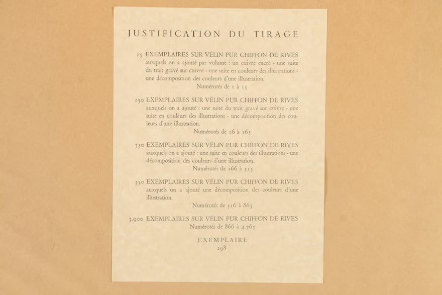 Salvador Dalí Wood Engraving on Paper "Purgatory Canto 33: Dante Purifié "