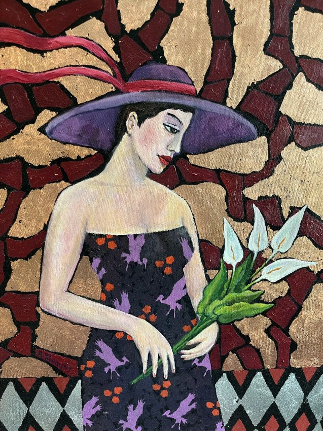 Alex Khomsky Signed Oil on Canvas