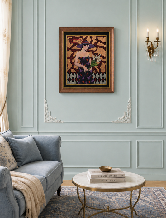 Alex Khomsky Signed Oil on Canvas