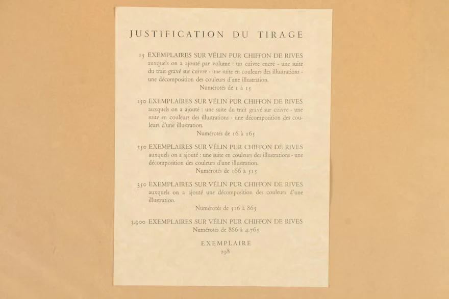 Salvador Dalí Wood Engraving on Paper "Purgatory Canto 33: Dante Purifié "