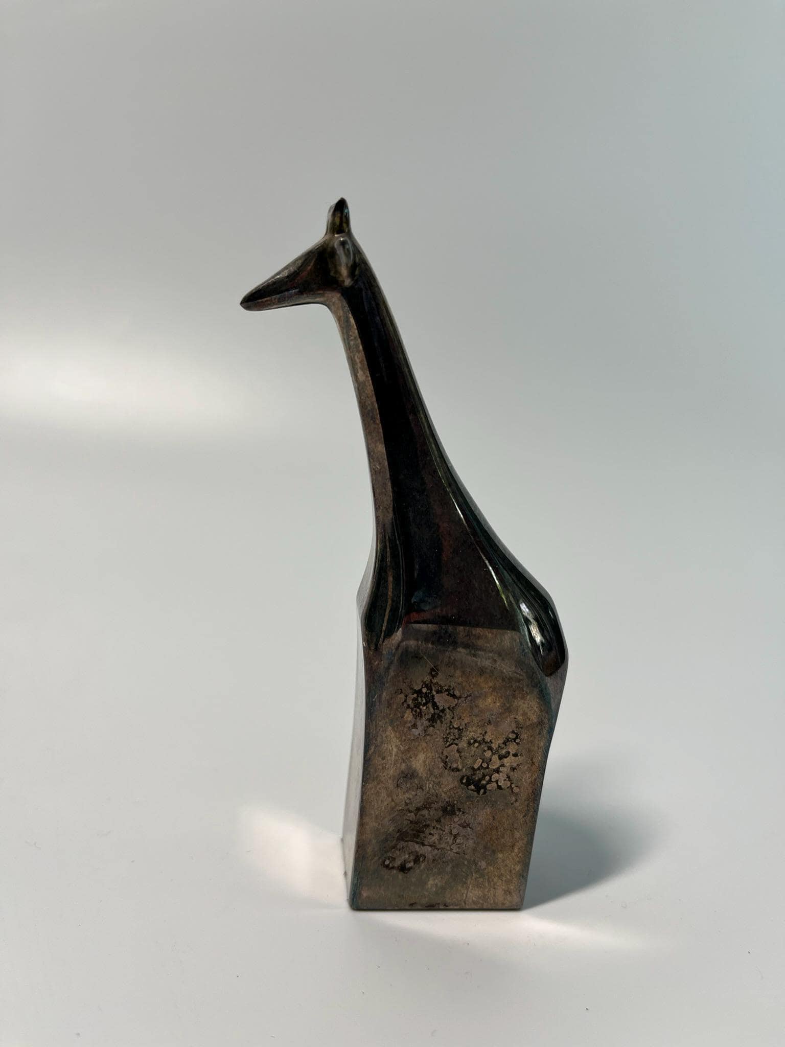 Vintage Dansk Designs Brass Giraffe Figurine Sculpture – Made in Japan