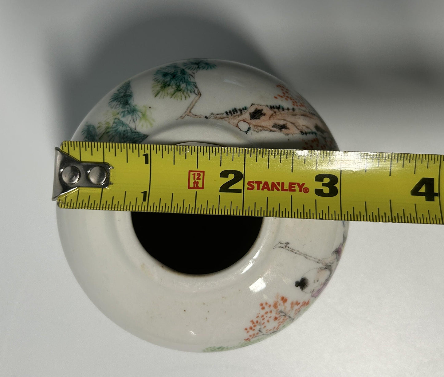 Chinese Famille Rose Water Dropper | Hundred Boys Scholar's Desk Porcelain (Jiangxi Porcelain Company Mark)