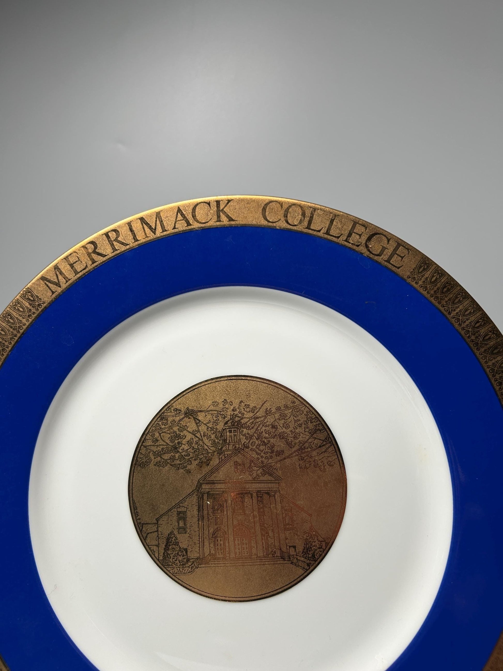 Merrimack College President's Council Commemorative Plate – 1992-1993 Limited Edition University China